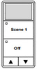 ILC LSWS-GY-1-S LightSync Wall Sensor, Gray, 1 Scene (LSWS-GY-1-S)