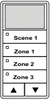 ILC LSWS-LA-1/3-SMZD LightSync Wall Sensor, Light Almond, 1 Scene / 3 Multi-Zone-Dim (LSWS-LA-1/3-SMZD)