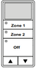 ILC LSWS-LA-2-MZD LightSync Wall Sensor, Light Almond, 2 Multi-Zone-Dim (LSWS-LA-2-MZD)