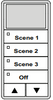 ILC LSWS-LA-3-S LightSync Wall Sensor, Light Almond, 3 Scene (LSWS-LA-3-S)