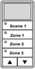 ILC LSWS-WH-1/3-SMZD LightSync Wall Sensor, White, 1 Scene / 3 Multi-Zone-Dim (LSWS-WH-1/3-SMZD)
