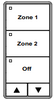 ILC ELG3-GY-2-MZD EVO Lite G3 Switch, Gray, 2 Multi-Zone-Dim (ELG3-GY-2-MZD)