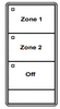 ILC ELG3-IV-2 EVO Lite G3 Switch, Ivory, 2 Zone (ELG3-IV-2)