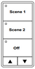 ILC LSG3-LA-2-S LightSync G3 Switch, Light Almond, 2 Scene (LSG3-LA-2-S)