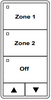 ILC LSG3-LA-2-MZD LightSync G3 Switch, Light Almond, 2 Multi-Zone-Dim (LSG3-LA-2-MZD)