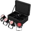 Chauvet DJ Freedom Par Q12 X4 Battery-Powered RGBA LED Fixture (4-Light Kit) (FREEDOMPARQ12X4)