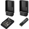Audio-Technica ATW-D50-DRX-BLH 2-Channel Body-Pack and Handheld System with Lavalier Mic (ATW-D50-DRX-BLH)