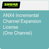 Shure ANX4-1CL Incremental Channel Expansion License (One Channel) (ANX4-1CL)