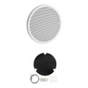 Shure MXA901W-R-GM-V Ceiling Microphone Gripple-Mount Bundle for Medium Conferencing Rooms (White) (MXA901W-R-GM-V)