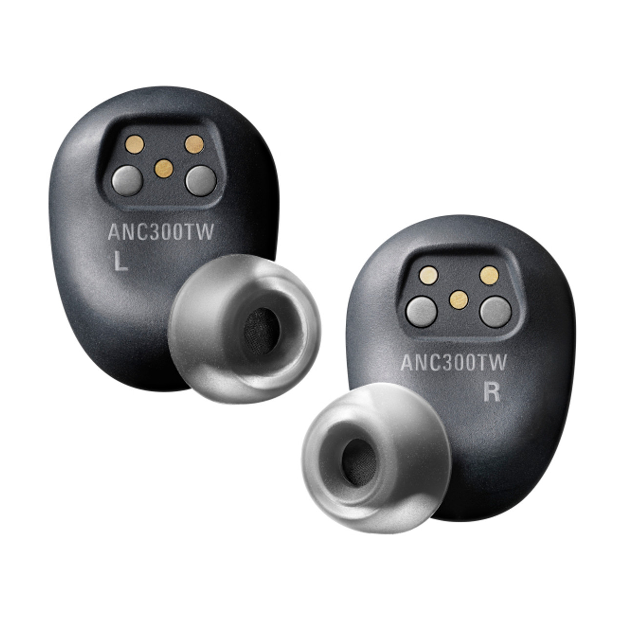 Audio-Technica ATH-ANC300TW QuietPoint Wireless Active Noise-Cancelling  In-Ear Headphones - GoKnight
