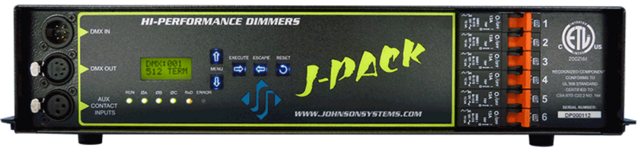 Johnson Systems DP-120/240-SO-XX