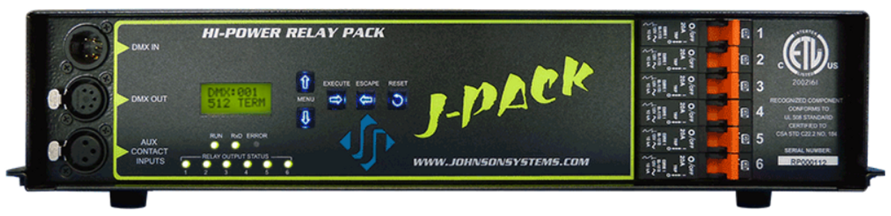 Johnson Systems RP-120/240-TB-XX