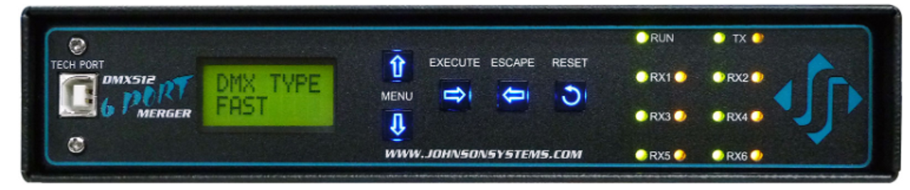 Johnson Systems DMX-6PM-TB