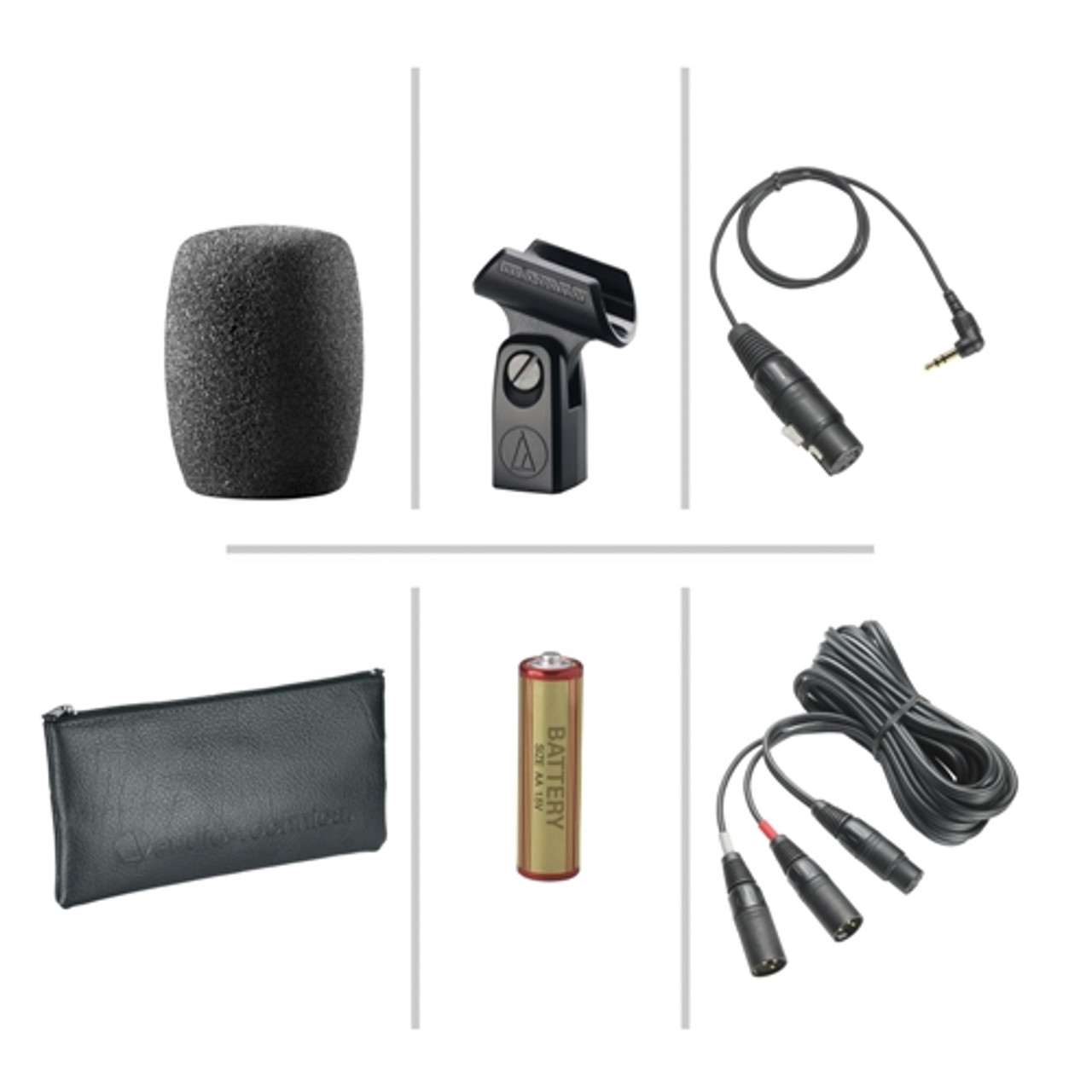 Audio-Technica AT8022 XY Stereo Condenser Microphone (AT AT8022)