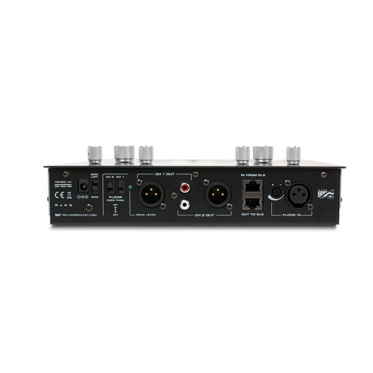 Williams Sound IC-2 Interpreter Control Console with Audio Routing (IC-2)