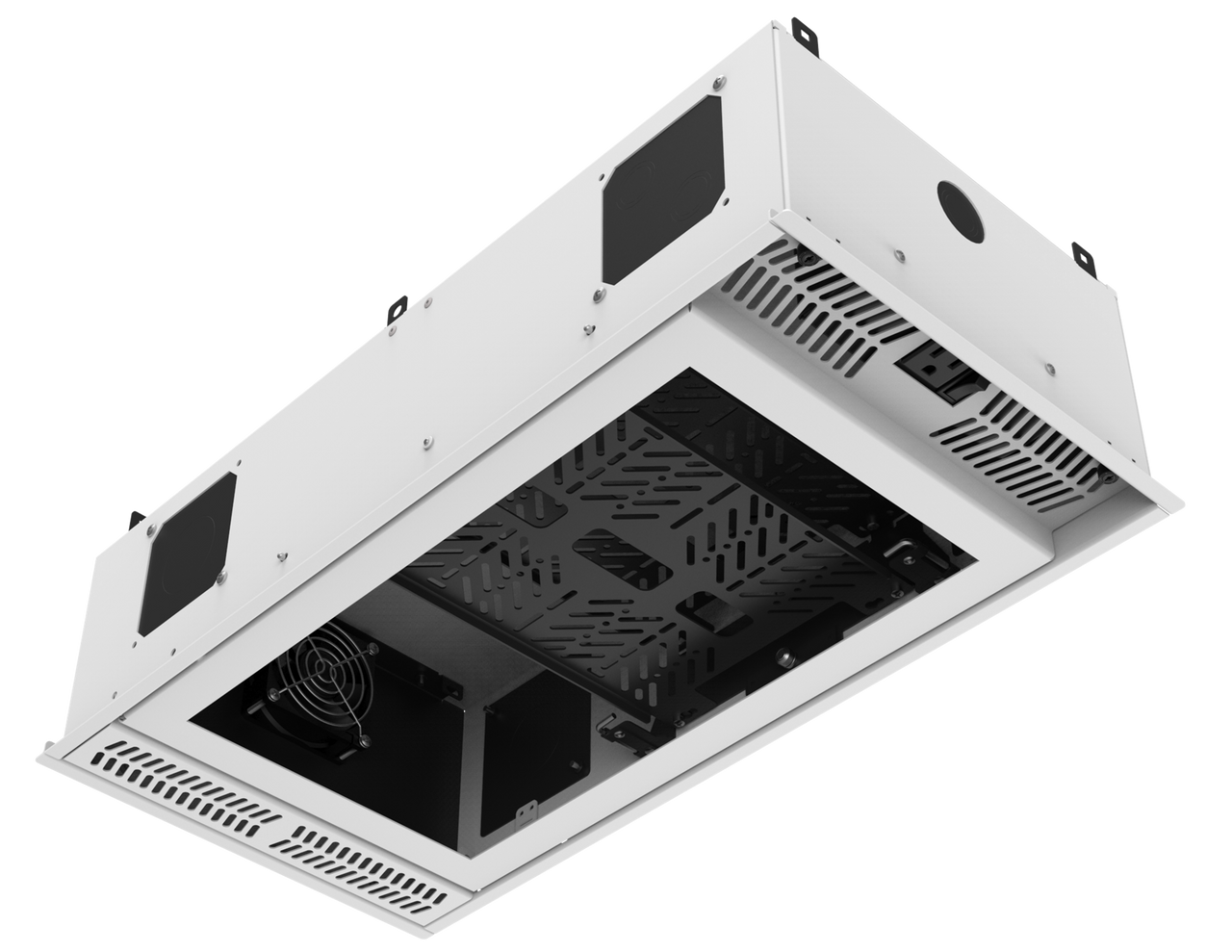 Atlas Sound 1 RU ラックマウントキット ATLAS SOUND SH1-10 &frasl; SH110HR (BRAND NEW) 1RU Vented Rack Shelp