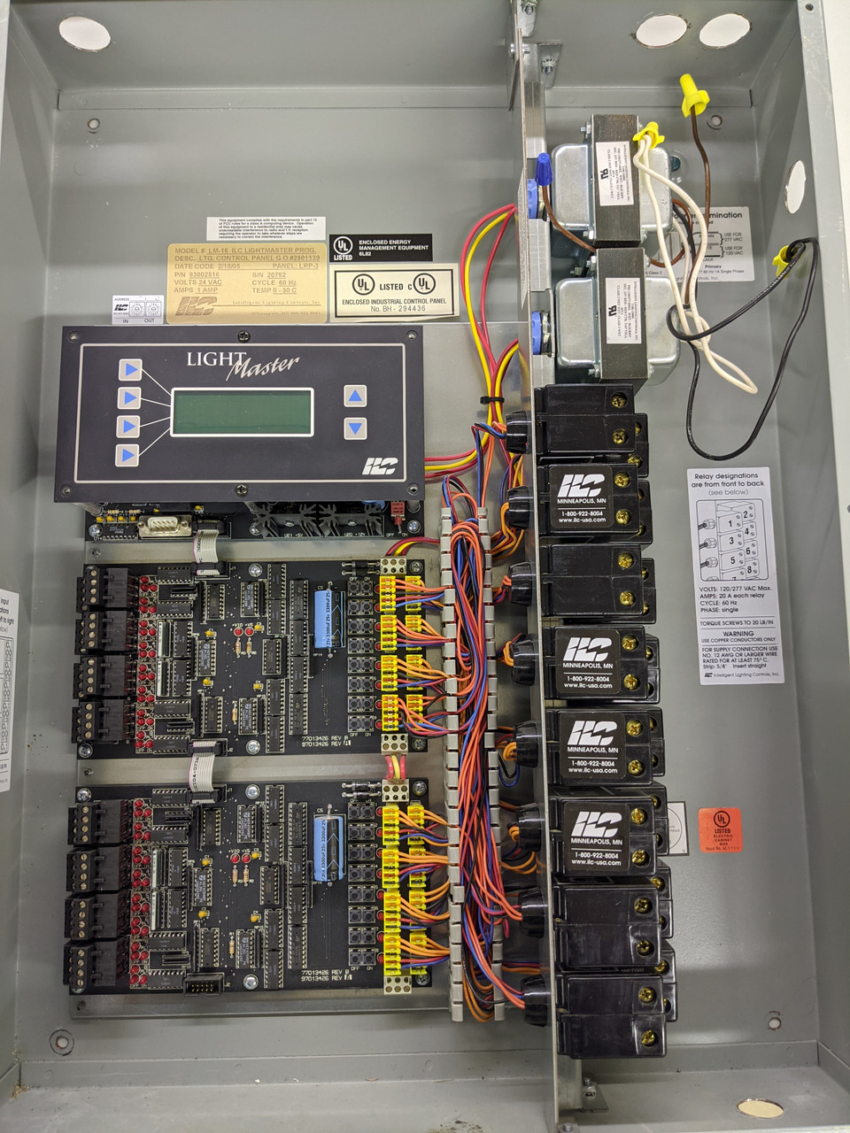 ILC LightMaster Panel with Slave Processor SNET version 7.23, refurbished ( LightMaster Panel Slave Processor SNET