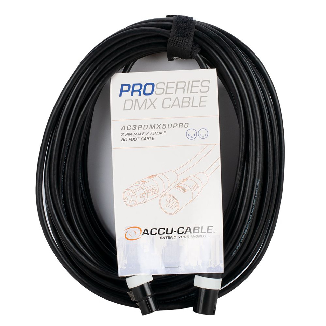 American DJ AC5PDMX50 50' FOOT, 5 PIN DMX CABLE