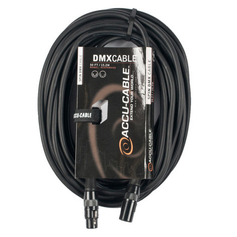 ケーブル ADJ Products AC5PDMX50 5-Pin 50 Foot DMX Lighting Cable by ADJ Products 9jupf8b ADJ AC5PDMX50 50' 5-Pin DMX Cable - GoKnight