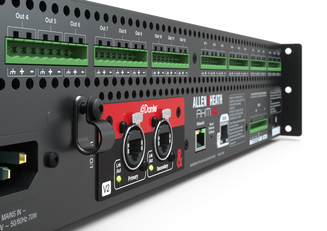Allen & Heath AH-AHM-64 64x64 Audio Matrix Processor - GoKnight