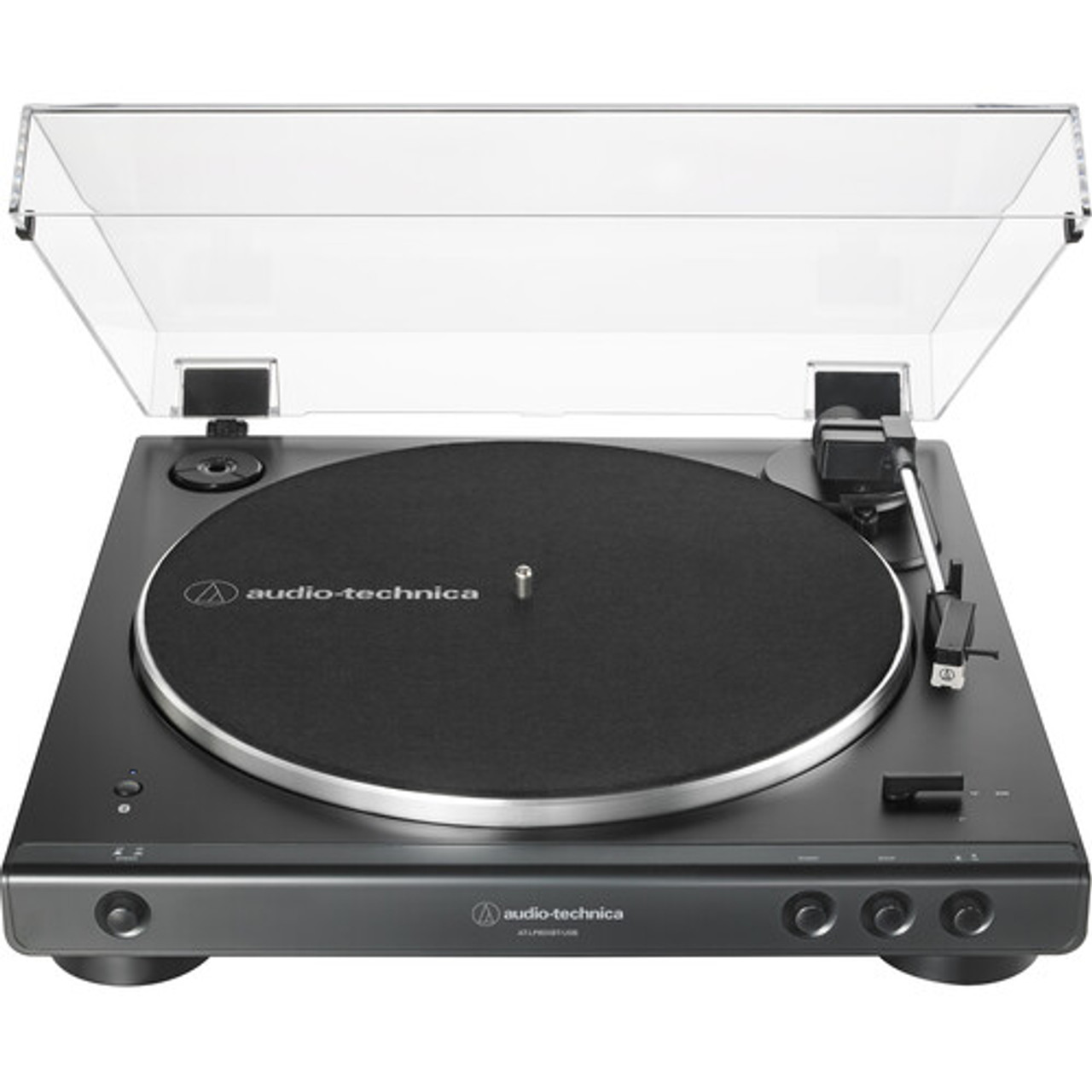 Audio-Technica AT-LP60XBT-USB Fully Automatic Belt-Drive Turntable (Wireless, USB & Analog) (AT-LP60XBT-USB-BK)