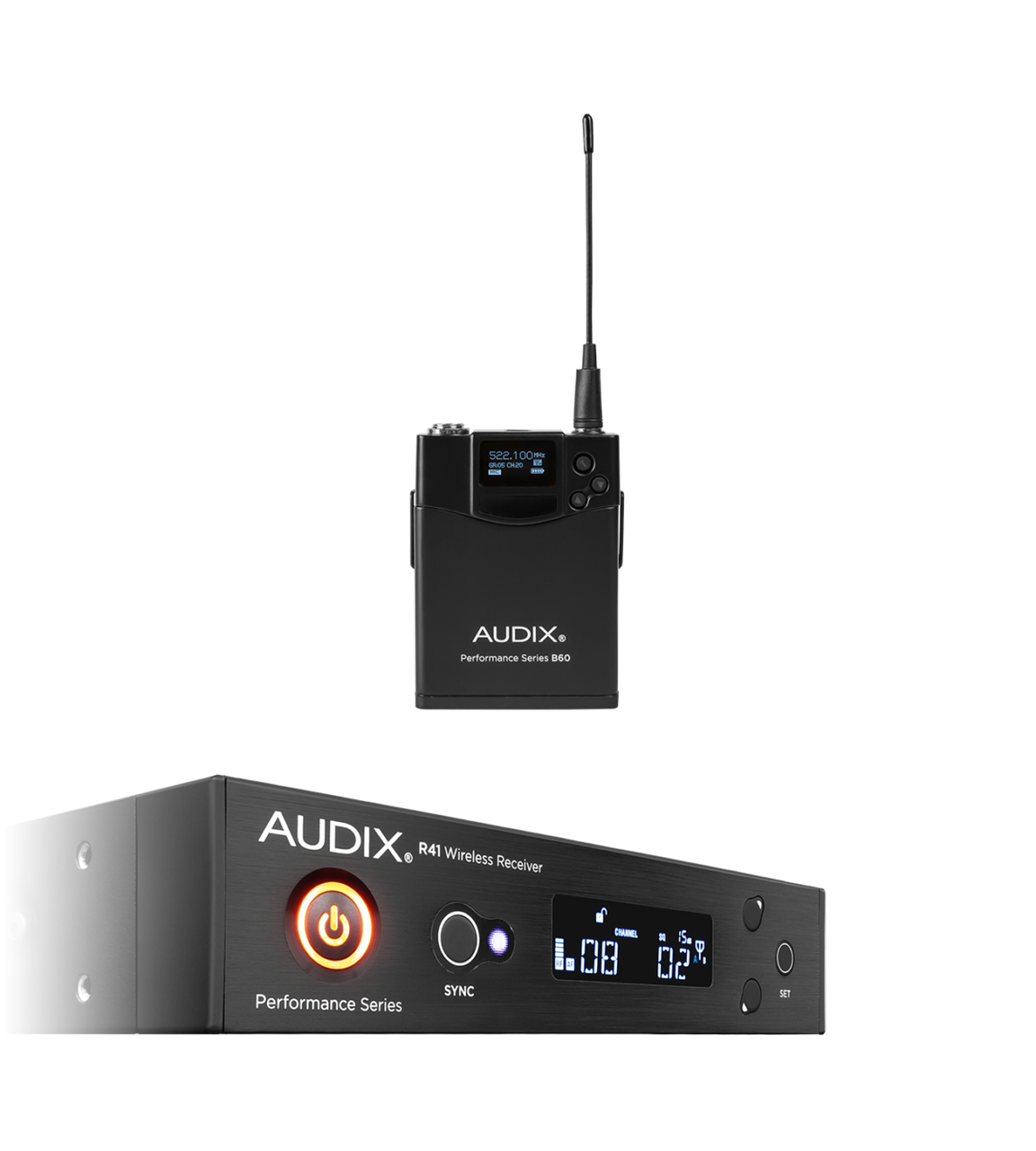 Audix AP41BPA Wireless Microphone System - Bodypack Transmitter - 522 MHz – 554 MHz
