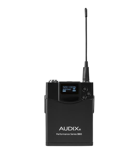 Audix AP61L10 Wireless Microphone System with Bodypack Transmitter and ADX10 Lavalier Microphon