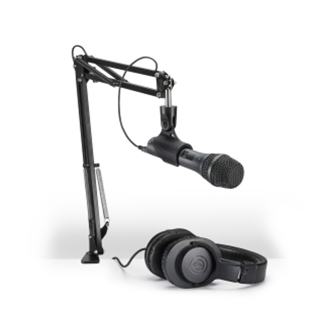 Audio-Technica AT2005USBPK Streamcasting Podcasting Package with AT2005USB mic +M20X headphone (B-STOCK)