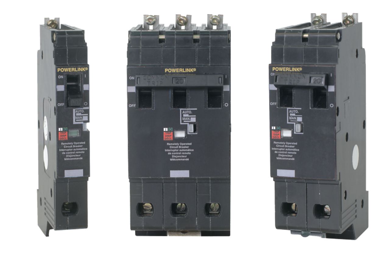 LynTec MBR-330 Bolt-on Motorized Breaker, Square D #ECB340230G3, 30 Amp. Three Pole