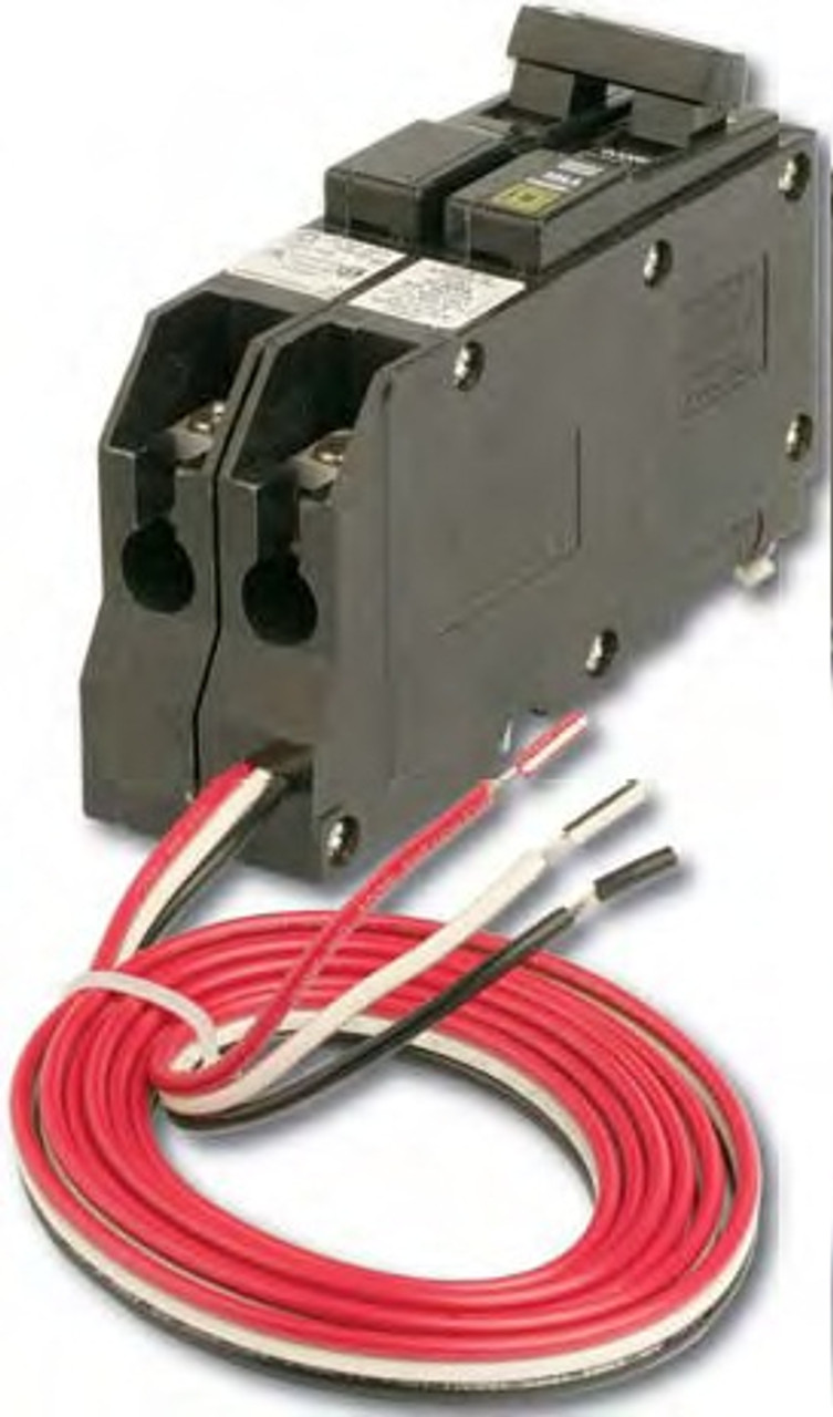 LynTec BMB-250 Bolt-on Motorized Breaker, Square D #QOB250PL5393, 2 Pole 50 Amp. UL/CSA Listed.