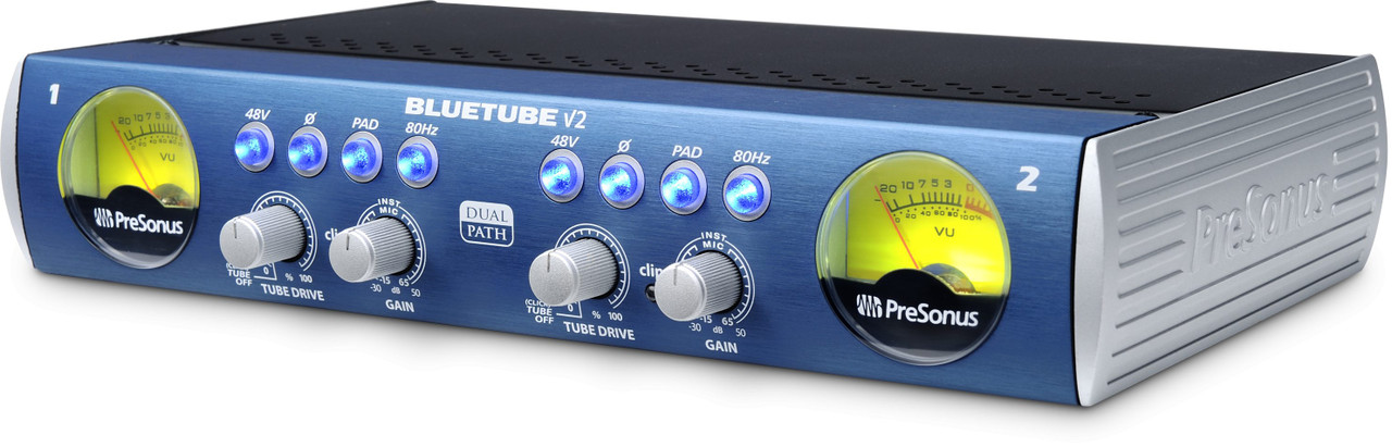 PreSonus Blue Tube DP V2 2-Channel Mic / Instrument Tube Preamp