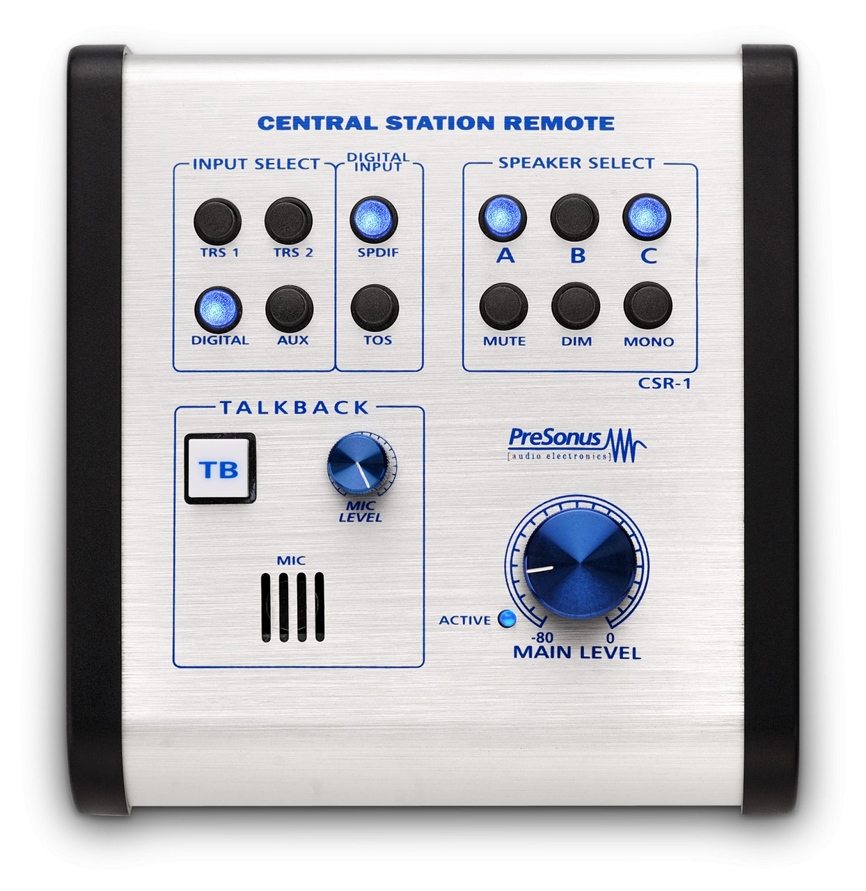 PreSonus Central Station Plus Studio Control Center with Remote