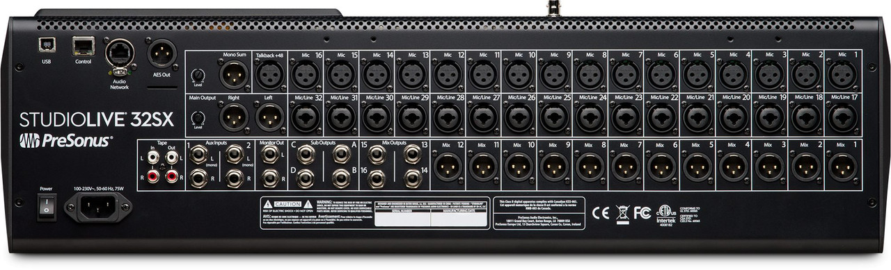 PreSonus StudioLive 32SX