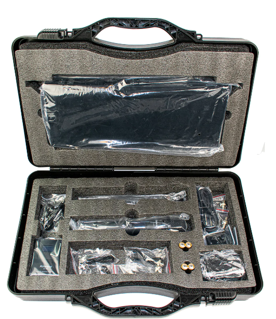 Airwave Technologies AT-4220 TITANIUM LAV PAK Turnkey 2 Channel Wireless System Package with 2 TITANIUM SERIES Lavalier Microphones
