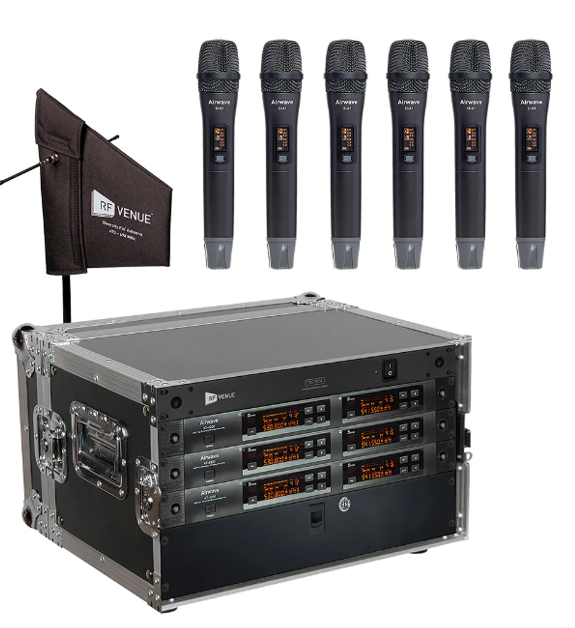 Airwave Technologies AT-SYS-6-HH Turnkey 6 Channel Wireless System Package