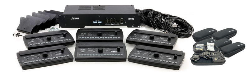 Aviom Mix320-D-MEE Personal Mixing System with Dante Interface