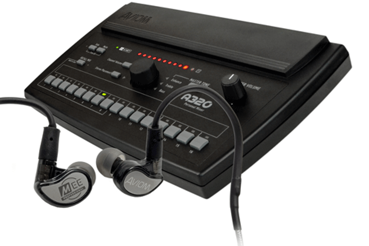 Aviom Mix320-D-MEE Personal Mixing System with Dante Interface 