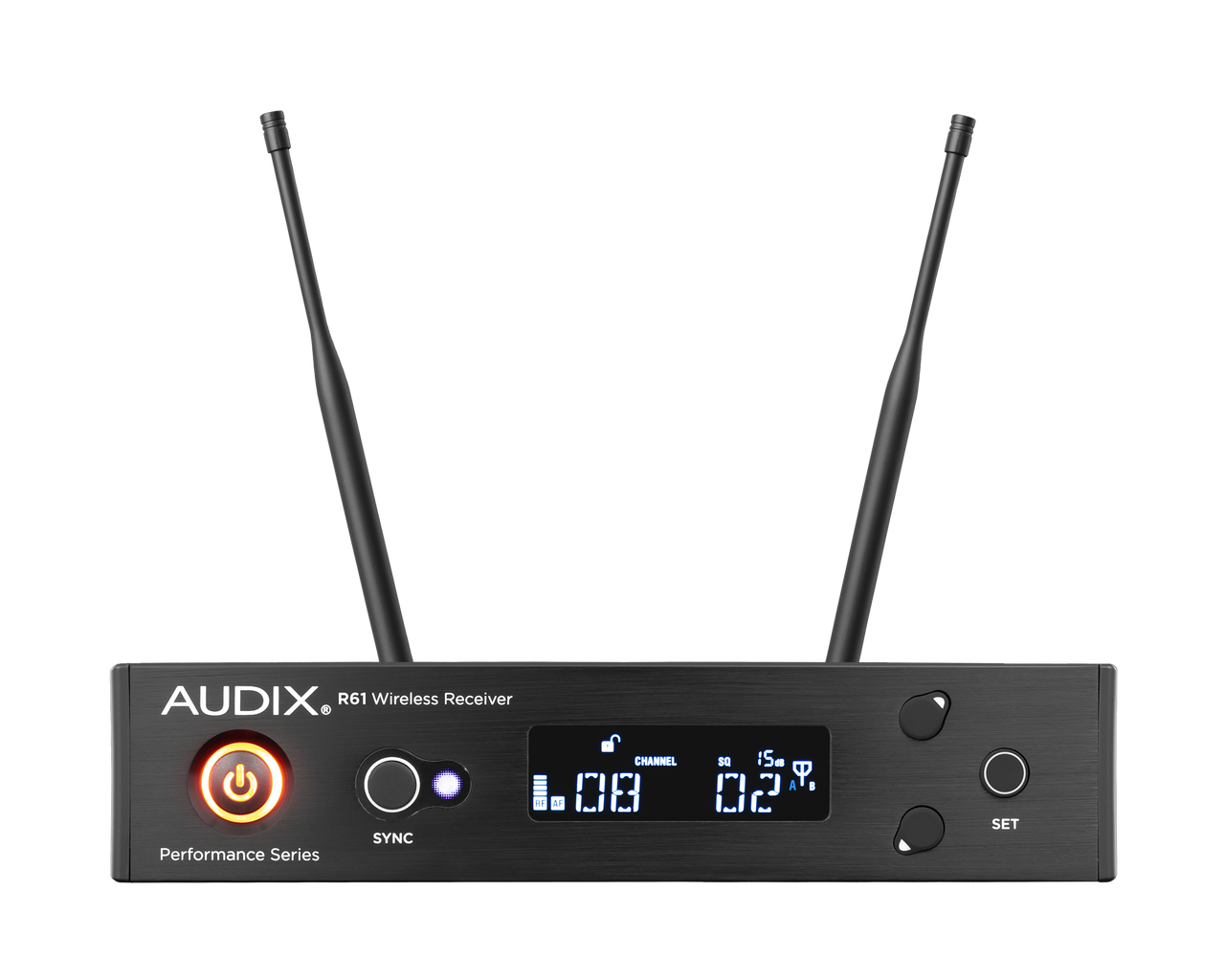 Audix AP61SAX Wireless Microphone System R61 Receiver, B60 Bodypack, Adx20I Condenser Microphone