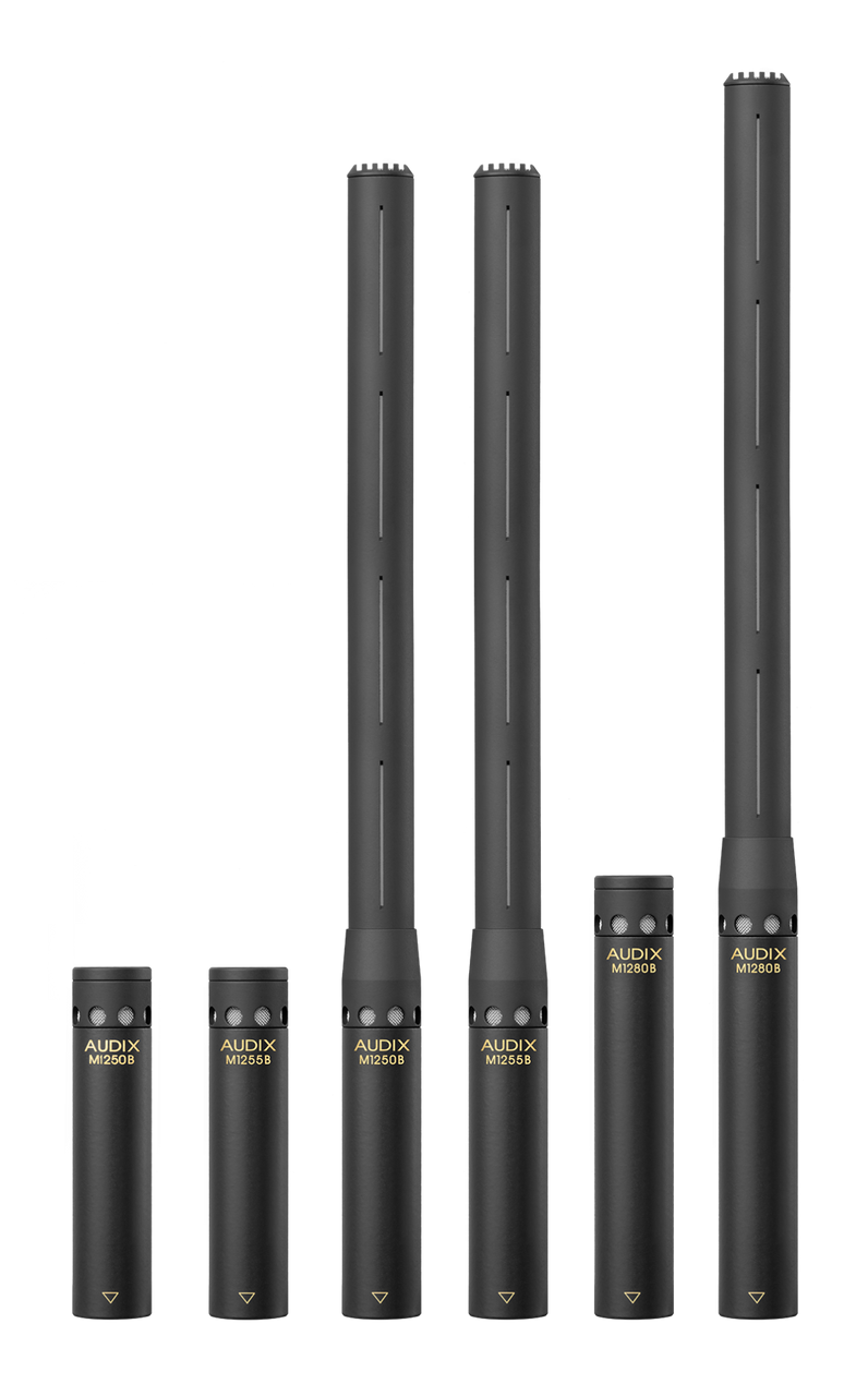 Audix MB5050 50" Miniaturized Condenser Microphone Boom System Black