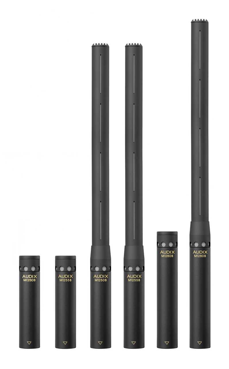 Audix MB8450 84" Miniaturized Condenser Microphone Boom System Black