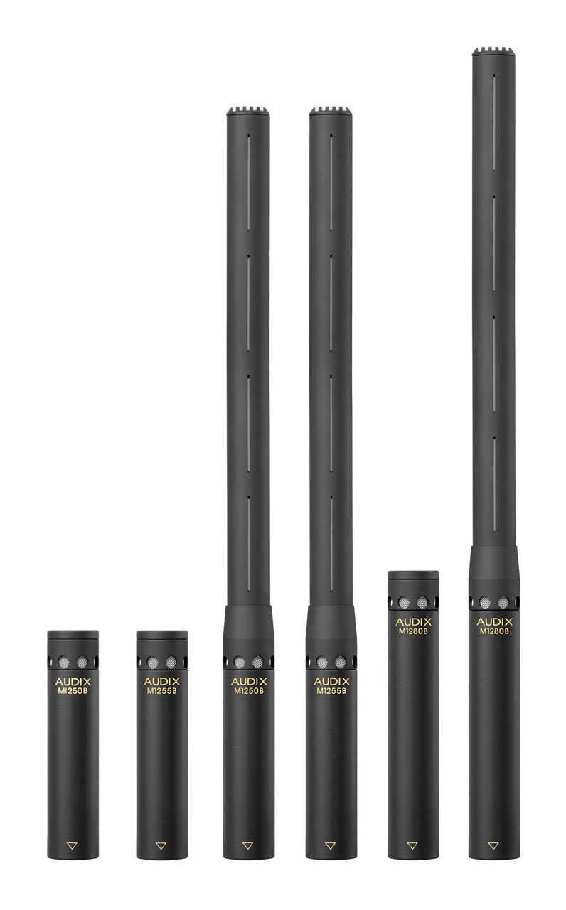 Audix MB8450HC 84" Miniaturized Condenser Microphone Boom System Black