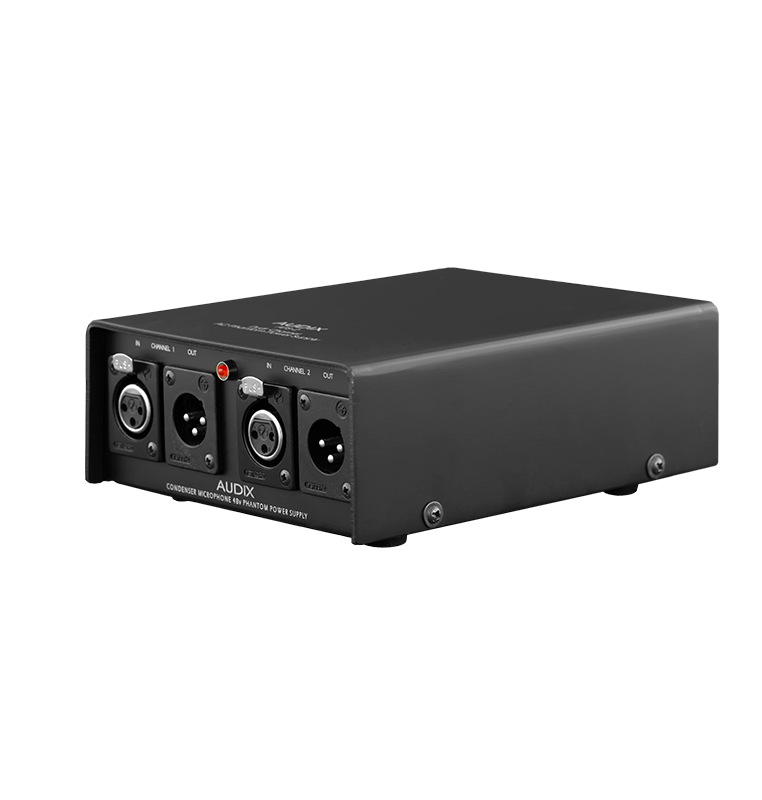 Audix APS2 Two Channel Phantom Power Supply With Detachable Power Cord
