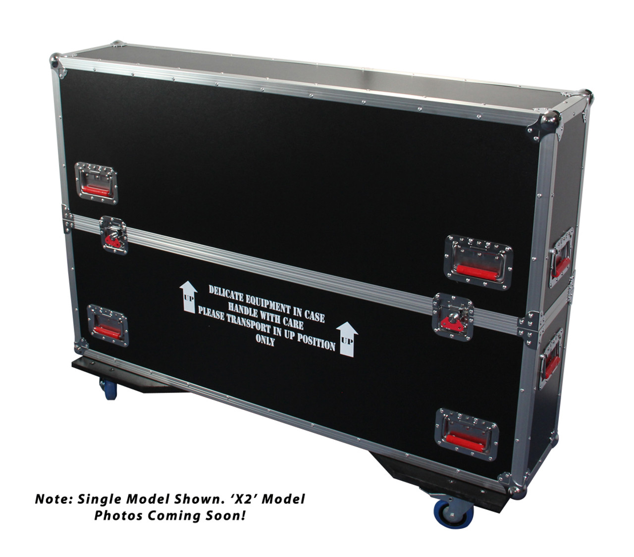 Gator G-TOURLCDV2-3743-X2 ATA LCD case for two 37-43″ screens