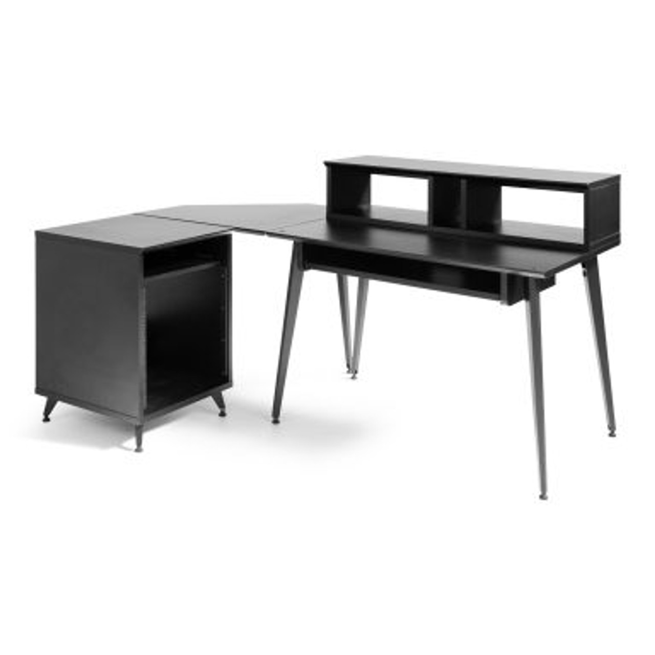 Gator GFW-ELITEDESK-BLK Elite Furniture Series Main Desk In Black Finish