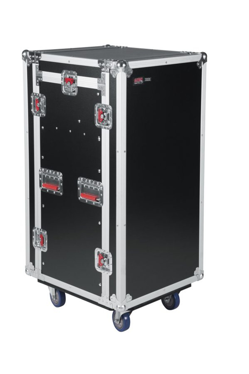 Gator G-TOUR 10X16 PU 10U Top, 16U Side Audio Road Rack Case