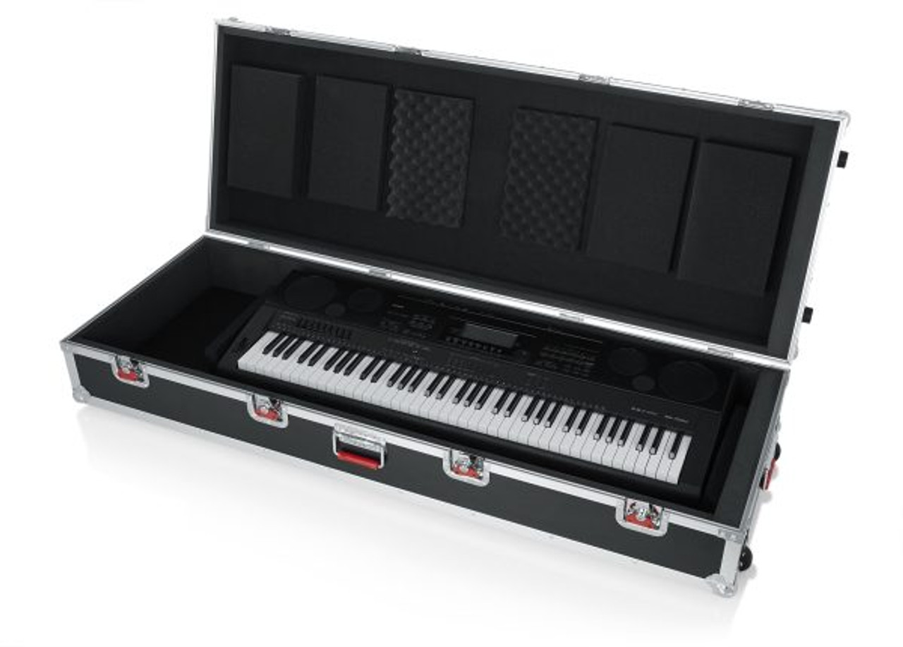 Gator G-TOUR-88V2XL Extra Large 88 Note Road Case With Wheels