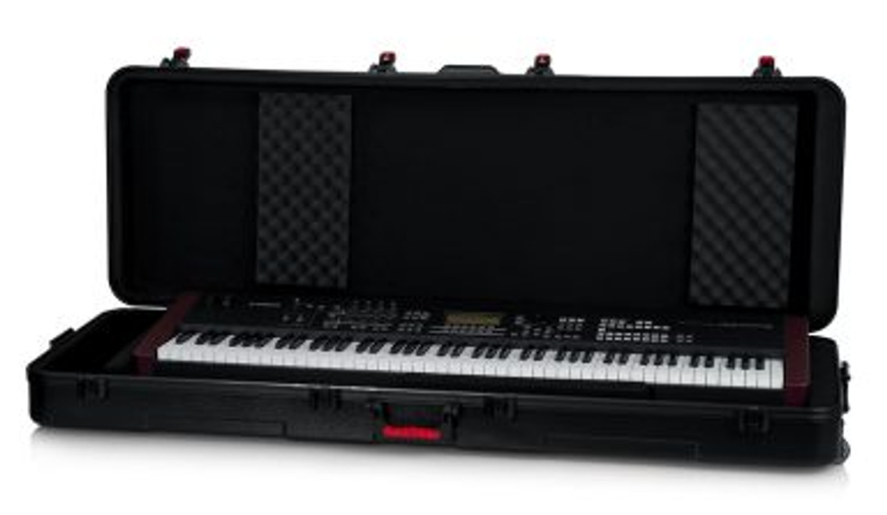 Gator GTSA-KEY88SL TSA Series ATA Molded Polyethylene Keyboard Case With Wheels