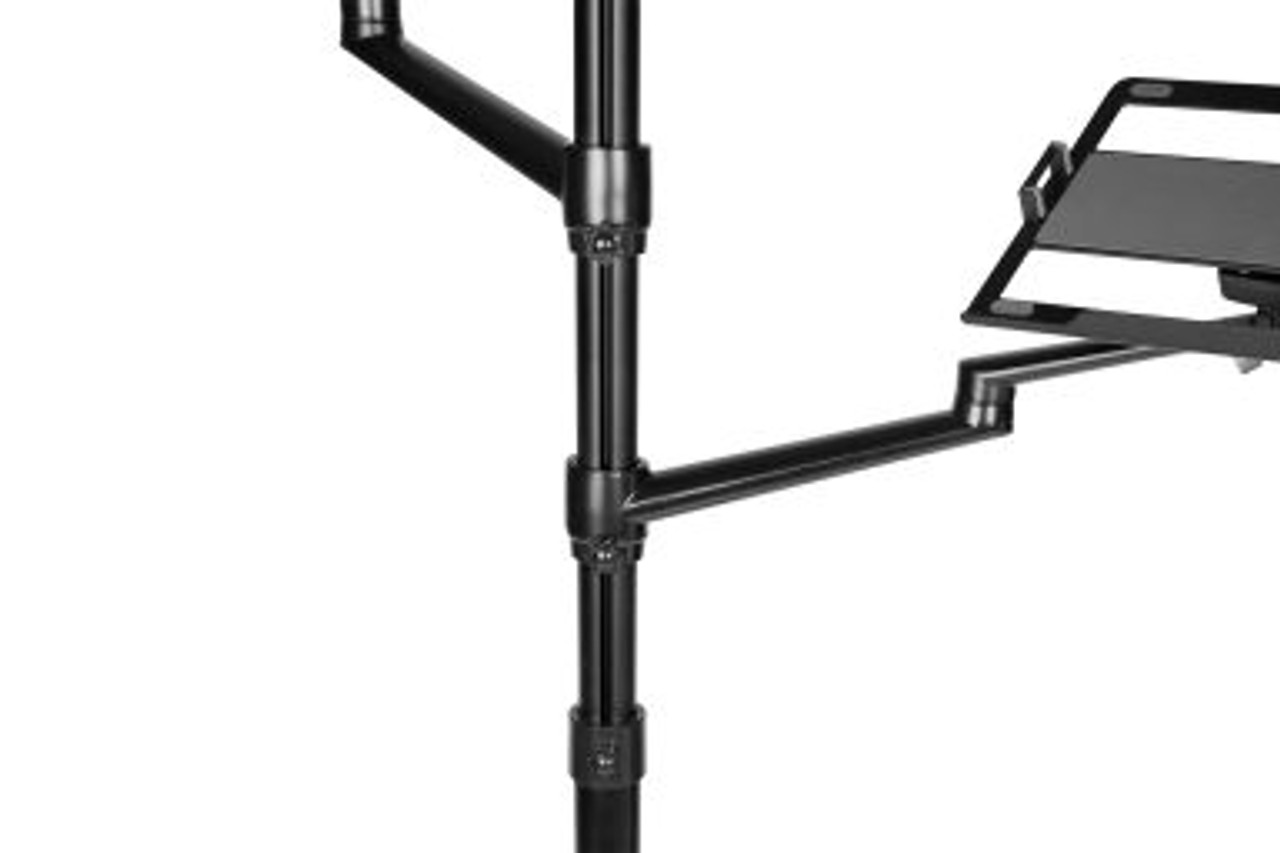 Gator GFW-STREAMSTAND-W All-In-One Wheeled Stream Stand