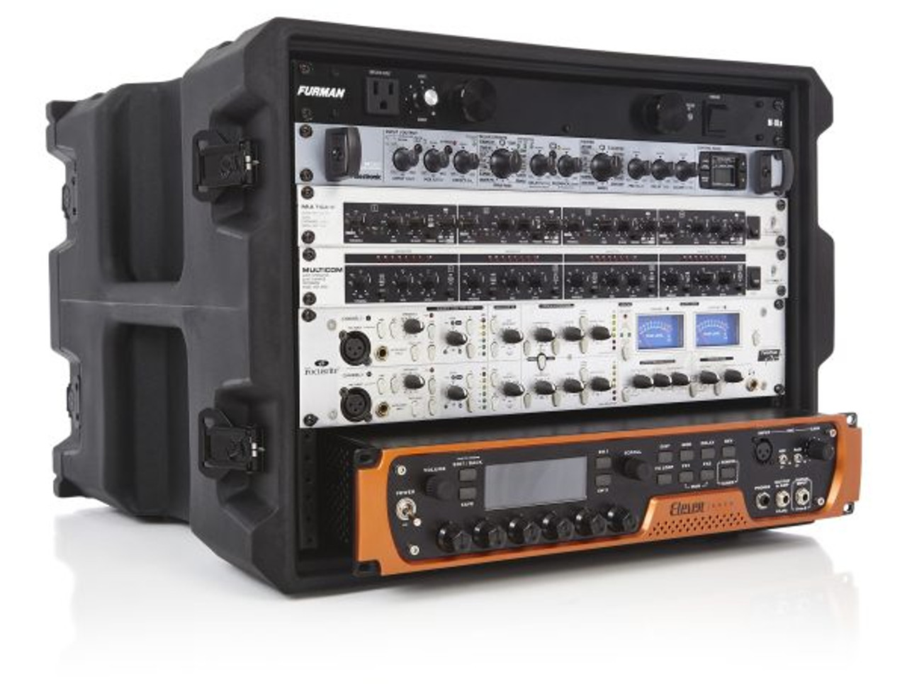 Gator G-PRO-8U-19 Deep Molded Audio Rack Case 8U 19″ 