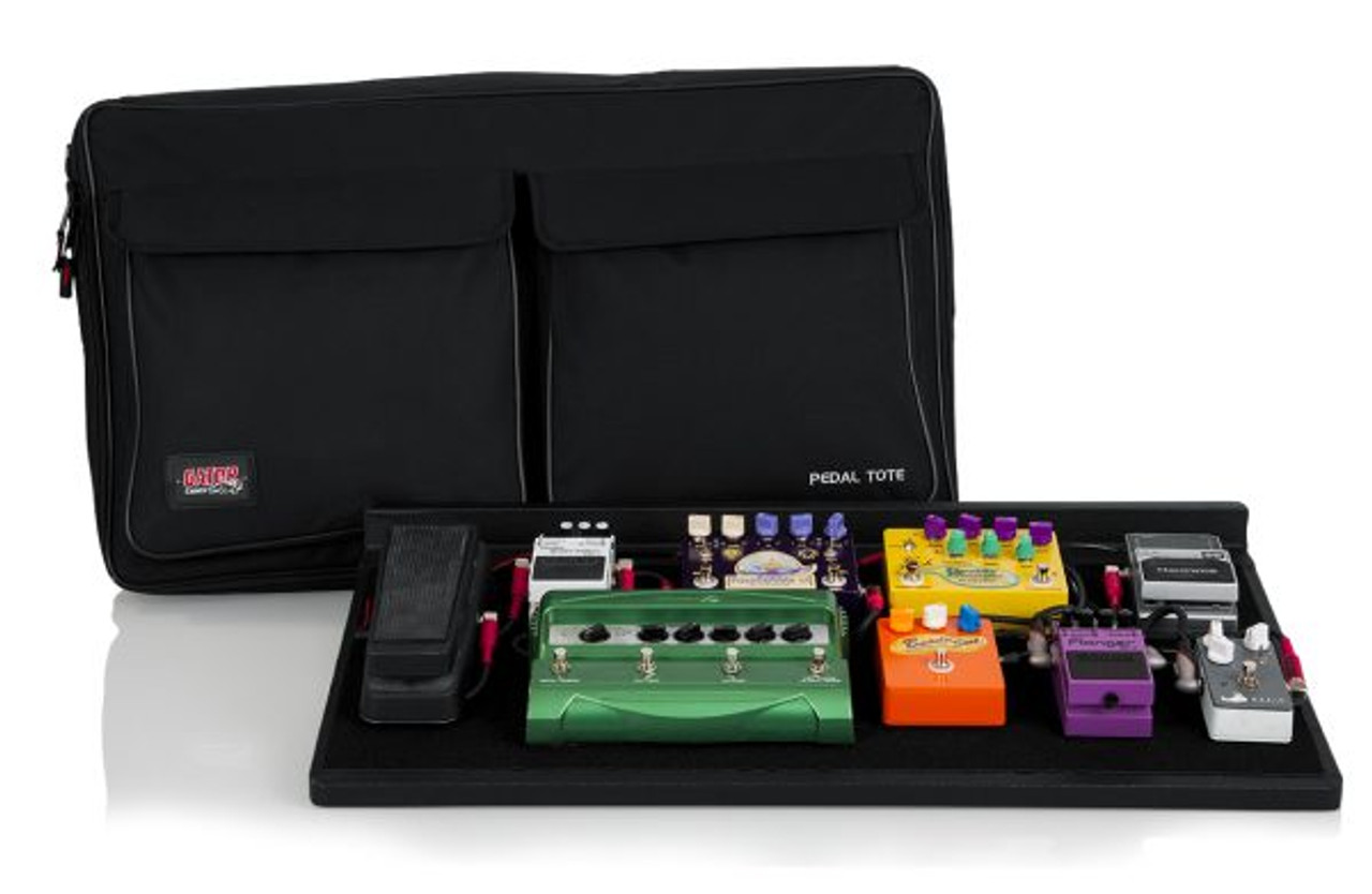 Gator GPT-PRO-PWR Pro Sized Pedal Board With Carry Bag & Power Supply